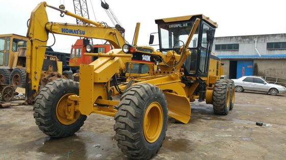 Κίνα 7.2L χρησιμοποιημένο γκρέιντερ μηχανών μετατοπίσεων 17510kg Caterpillar 140K προμηθευτής