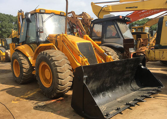 Κίνα Ώρες απασχόλησης 1800h JCB 4CX 2014 ετών φορτωτής ροδών χεριών δευτερολέπτου προμηθευτής