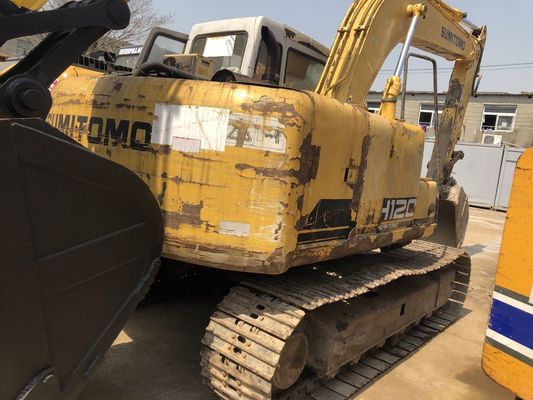 Χρησιμοποιημένη μηχανή εκσκαφέων Sumitomo SH120 προμηθευτής