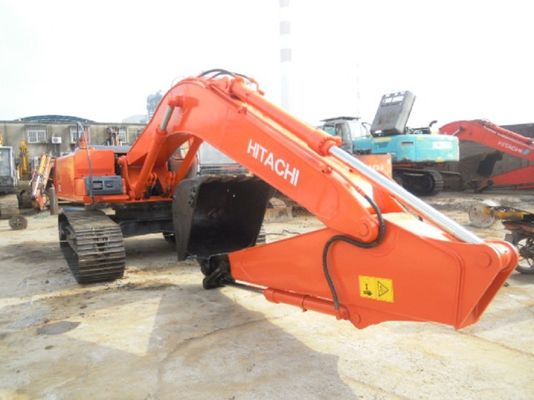 6.5L μετατόπιση Ιαπωνία Hitachi ex200-5 χρησιμοποιημένος εκσκαφέας αντιολισθητικών αλυσίδων προμηθευτής