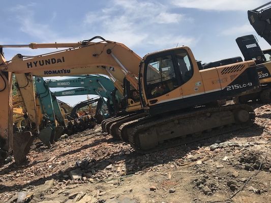 Μηχανή 21T Hyundai r215lc-9 της Hyundai d6bv-γ χρησιμοποιημένη μηχανή εκσκαφέων προμηθευτής