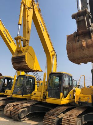 5.5km/H χρησιμοποιημένος KOMATSU αντιολισθητική αλυσίδα εκσκαφέας ταχύτητας 107KW pc220-7 προμηθευτής