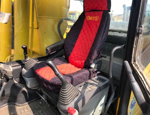 5.5km/H χρησιμοποιημένος KOMATSU αντιολισθητική αλυσίδα εκσκαφέας ταχύτητας 107KW pc220-7 προμηθευτής