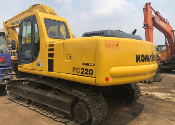 Ανώτατη ακτίνα 9.09m σκαψίματος παλαιοί KOMATSU εκσκαφείς 22000kgs PC220 προμηθευτής