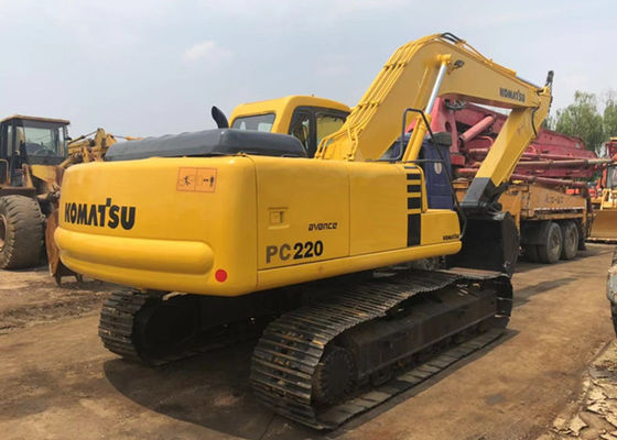 Ανώτατη ακτίνα 9.09m σκαψίματος παλαιοί KOMATSU εκσκαφείς 22000kgs PC220 προμηθευτής