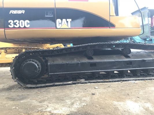 0.6Ton ανώτατο ύψος 5780mm σκαψίματος χρησιμοποιημένοι γάτα εκσκαφείς αντιολισθητικών αλυσίδων 330C προμηθευτής