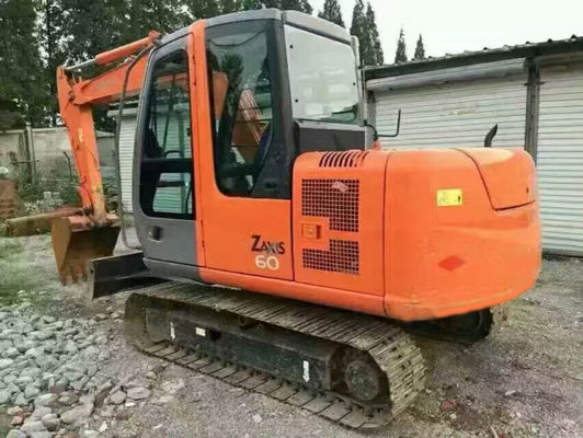 ZX60 μίνι χρησιμοποιημένος Hitachi κάδων 0.3m3 εκσκαφέας ικανότητας 6Ton προμηθευτής