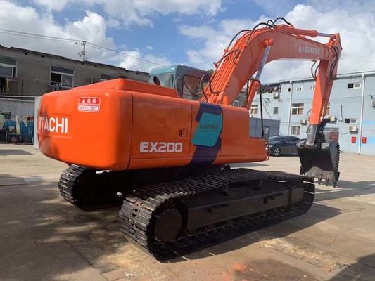 Χρησιμοποιημένος Hitachi εκσκαφέας ωρών απασχόλησης 4074h 0.8cbm ex200-3 προμηθευτής