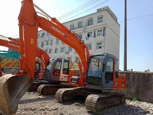 Μέγεθος 600mm παπουτσιών έτος του 2013 χρησιμοποιημένος εκσκαφέας Hitachi 12 τόνου ZX120 προμηθευτής