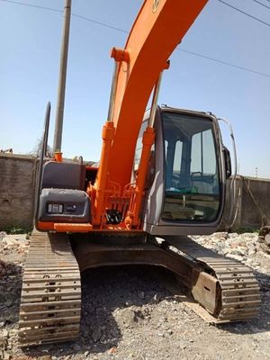 Μέγεθος 600mm παπουτσιών έτος του 2013 χρησιμοποιημένος εκσκαφέας Hitachi 12 τόνου ZX120 προμηθευτής
