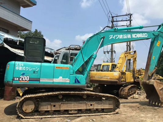 Sk200-6 χρησιμοποιημένος Kobelco κάδος εκσκαφέας ωρών απασχόλησης 3798h 0.7m3 προμηθευτής