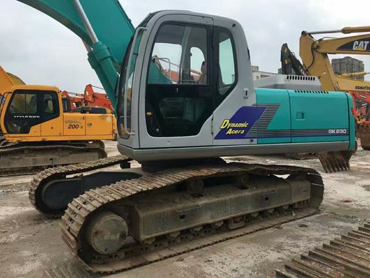 Βάρος sk230-6 μηχανών 23ton της Mitsubishi χρησιμοποιημένος εκσκαφέας Kobelco προμηθευτής