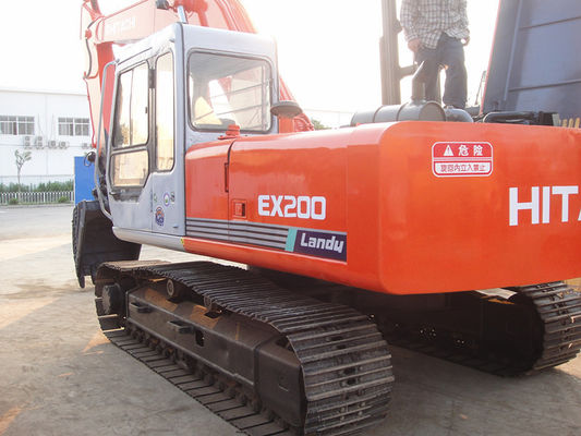 Εκσκαφέας αντιολισθητικών αλυσίδων HITACHI ex200-1 χρησιμοποιημένος προμηθευτής