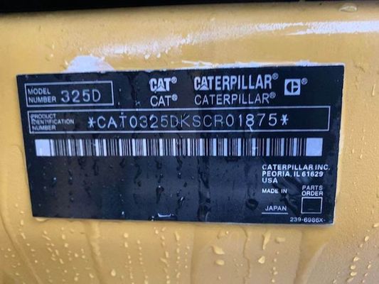 2011 Diggers χεριών του Caterpillar 325D δεύτερος κάδων έτους 1.6m3 προμηθευτής