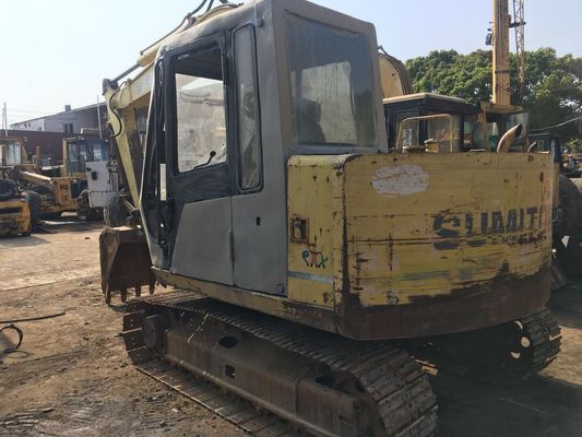 Μέγεθος 400mm παπουτσιών χρησιμοποιημένος εκσκαφέας μηχανημάτων 6ton Sumitomo SH60 προμηθευτής