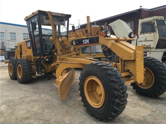 Χρησιμοποιημένο 12H οδικό γκρέιντερ του Caterpillar δύναμης 123KW 2000rpm προμηθευτής