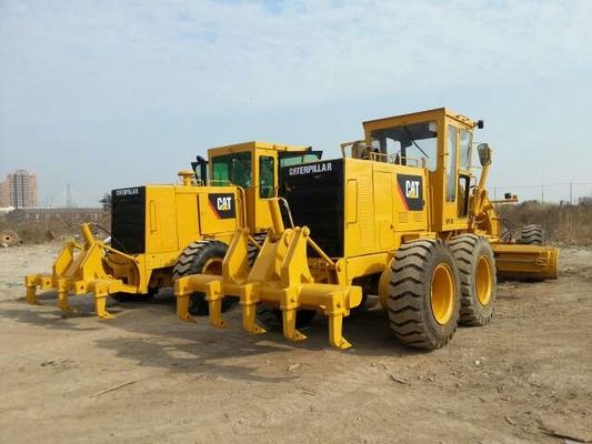 Ανώτατη δύναμη 185HP 6 παλαιό γκρέιντερ μηχανών του Caterpillar 140H κυλίνδρων προμηθευτής