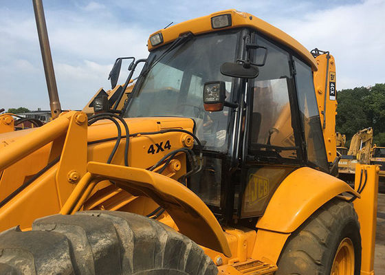 Ώρες απασχόλησης 1800h JCB 4CX 2014 ετών φορτωτής ροδών χεριών δευτερολέπτου προμηθευτής