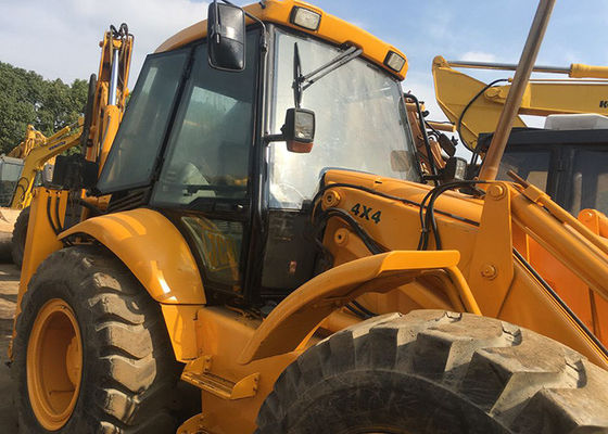 Ώρες απασχόλησης 1800h JCB 4CX 2014 ετών φορτωτής ροδών χεριών δευτερολέπτου προμηθευτής