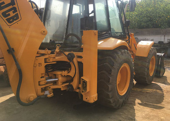 Ώρες απασχόλησης 1800h JCB 4CX 2014 ετών φορτωτής ροδών χεριών δευτερολέπτου προμηθευτής
