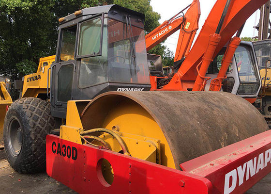 10HP δύναμη 11000kg χρησιμοποιημένος CA30 οδικός κύλινδρος Dynapac 2008 έτους προμηθευτής
