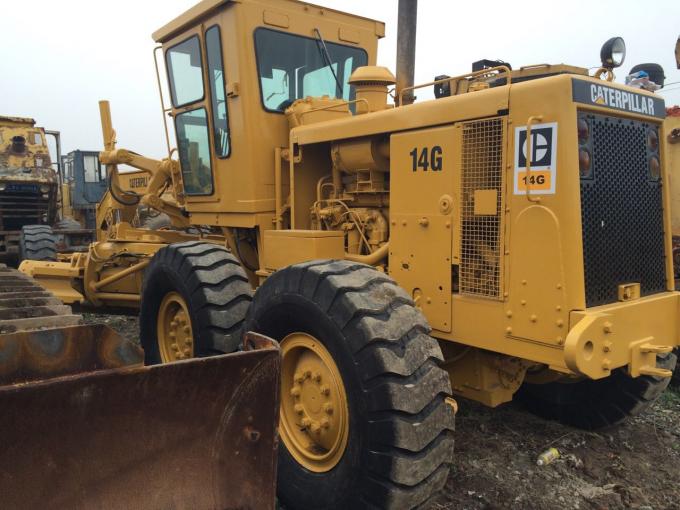 134.2kw ανώτατο γκρέιντερ μηχανών δύναμης 18440kg Caterpillar χρησιμοποιημένο 14G 0