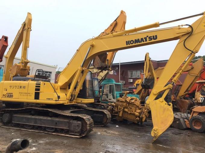 22T μήκος 3045mm ραβδιών KOMATSU pc220-7 Diggers από δεύτερο χέρι 1
