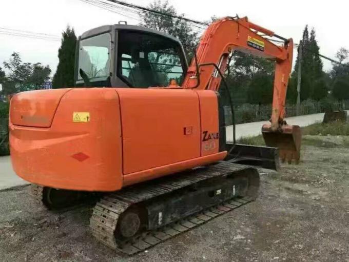 ZX60 μίνι χρησιμοποιημένος Hitachi κάδων 0.3m3 εκσκαφέας ικανότητας 6Ton 0