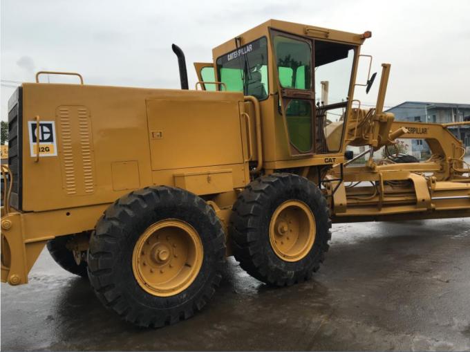 χρησιμοποιημένο γκρέιντερ μηχανών 21000kg 8700*2400*3000mm Caterpillar 12G 2