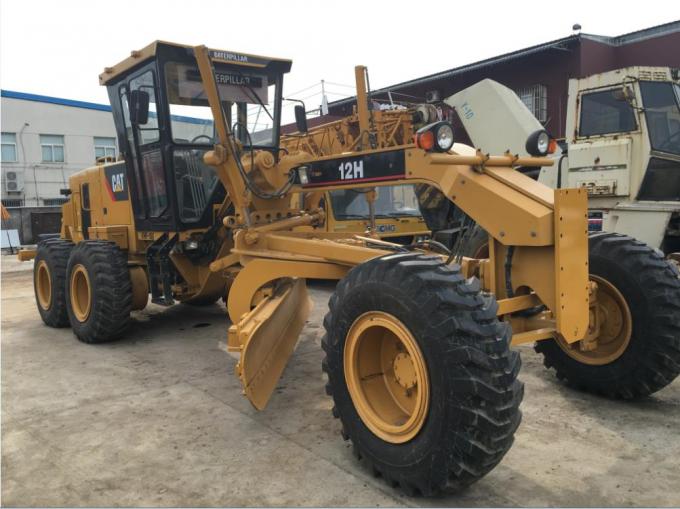 Χρησιμοποιημένο 12H οδικό γκρέιντερ του Caterpillar δύναμης 123KW 2000rpm 0