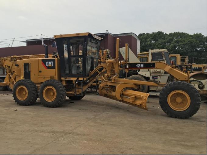Χρησιμοποιημένο 12H οδικό γκρέιντερ του Caterpillar δύναμης 123KW 2000rpm 1
