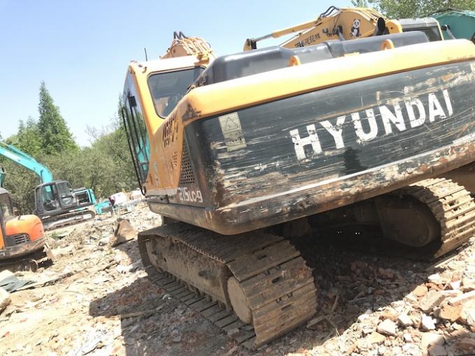 Μηχανή 21T Hyundai r215lc-9 της Hyundai d6bv-γ χρησιμοποιημένη μηχανή εκσκαφέων 0
