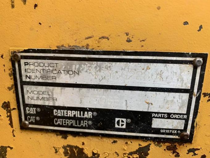11.3rpm Gradeability βαρέων καθηκόντων χρησιμοποιημένος 308B εκσκαφέας ΓΑΤΏΝ της Ιαπωνίας 1