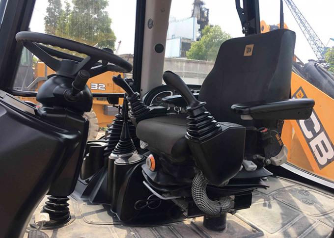 1m3 κάδος 2011 JCB 3CX δεύτερος έτους 72kw οδικός κύλινδρος χεριών 2