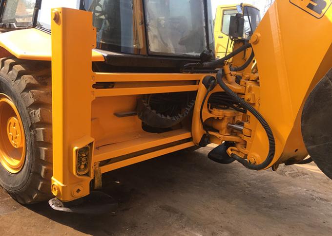 Ώρες απασχόλησης 1800h JCB 4CX 2014 ετών φορτωτής ροδών χεριών δευτερολέπτου 2